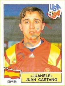 204 Juanele Juan Castano – FIFA World Cup USA 1994 Panini