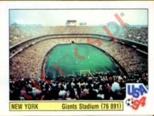 9 New York – FIFA World Cup USA 1994 Panini