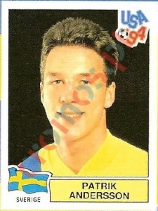 151 Patrik Andersson – FIFA World Cup USA 1994 Panini