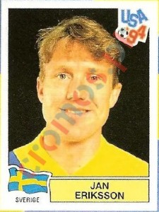 152 Jan Eriksson – FIFA World Cup USA 1994 Panini