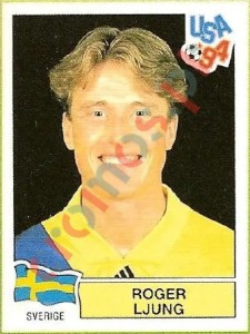154 Roger Ljung – FIFA World Cup USA 1994 Panini
