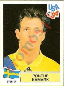 155 Pontus Kamark – FIFA World Cup USA 1994 Panini