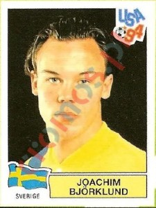 156 Joachim Bjorklund – FIFA World Cup USA 1994 Panini