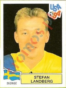 157 Stefan Landberg – FIFA World Cup USA 1994 Panini