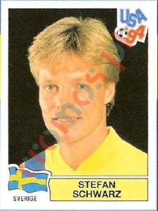 160 Stefan Schwarz – FIFA World Cup USA 1994 Panini