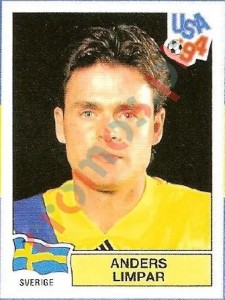 161 Anders Limpar – FIFA World Cup USA 1994 Panini