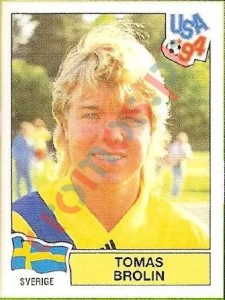 164 Tomas Brolin – FIFA World Cup USA 1994 Panini