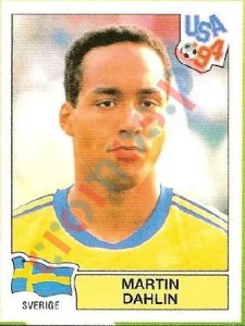165 Martin Dahlin – FIFA World Cup USA 1994 Panini