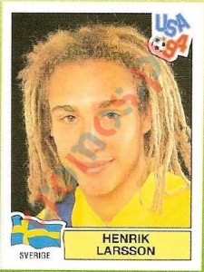 166 Henrik Larsson – FIFA World Cup USA 1994 Panini