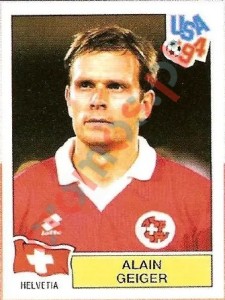 37 Alain Geiger – FIFA World Cup USA 1994 Panini