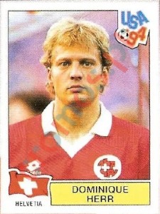 38 Dominique Herr – FIFA World Cup USA 1994 Panini