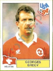 43 Georges Bregy – FIFA World Cup USA 1994 Panini