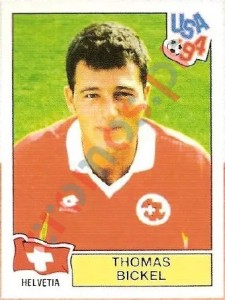 45 Thomas Bickel – FIFA World Cup USA 1994 Panini