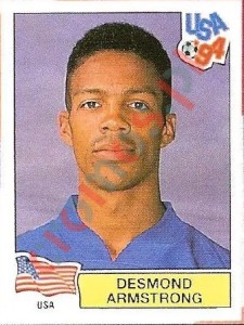 19 Desmond Armstrong – FIFA World Cup USA 1994 Panini