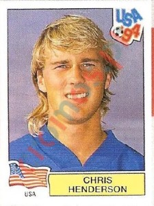 27 Chris Henderson – FIFA World Cup USA 1994 Panini