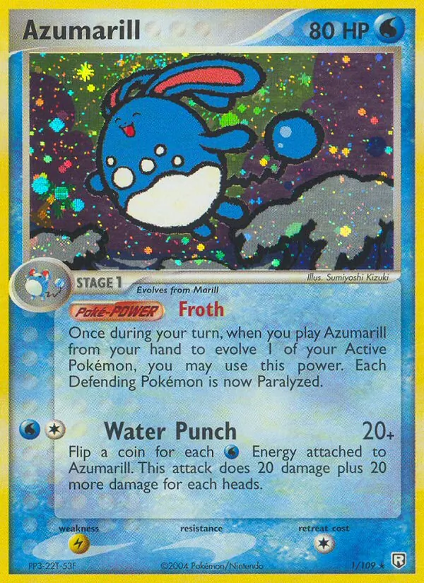 1 Azumarill – Team Rocket Returns