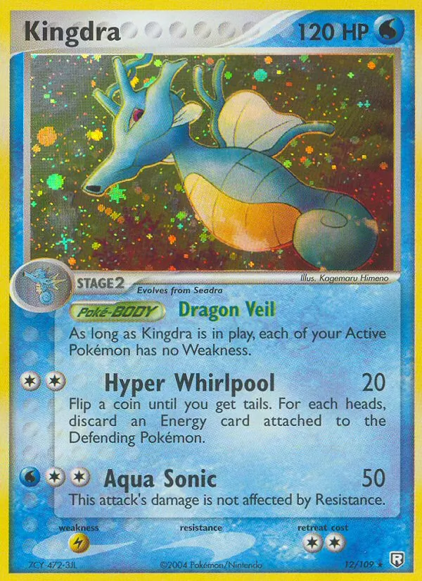 12 Kingdra – Team Rocket Returns