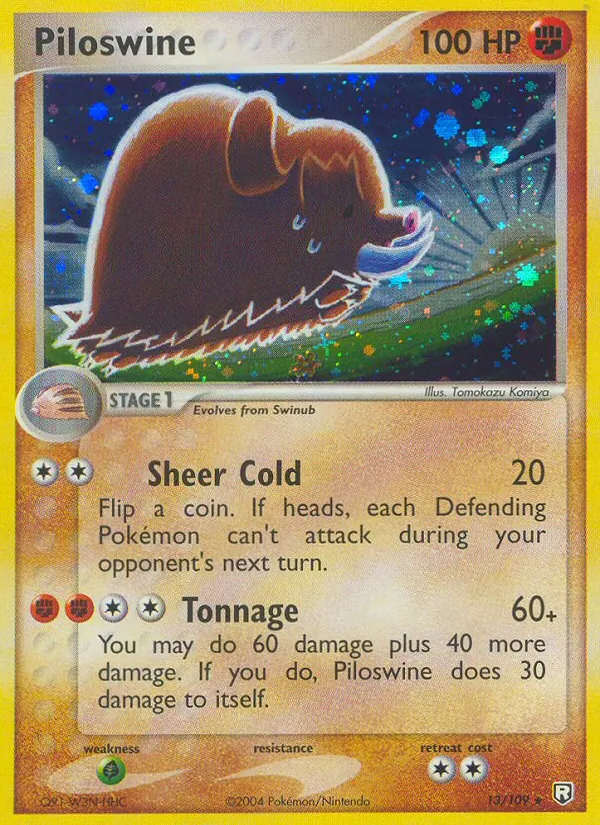 13 Piloswine – Team Rocket Returns