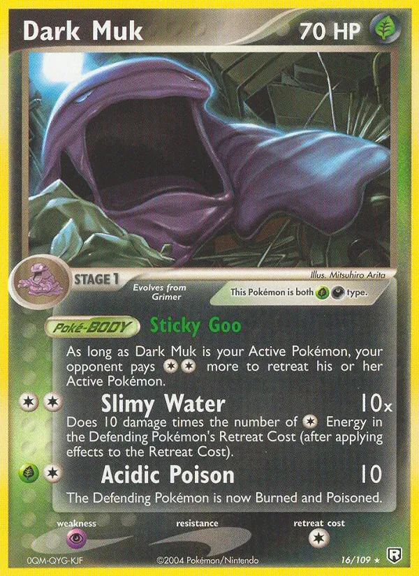 16 Dark Muk – Team Rocket Returns