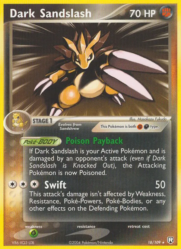 18 Dark Sandslash – Team Rocket Returns