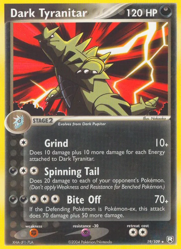 19 Dark Tyranitar – Team Rocket Returns