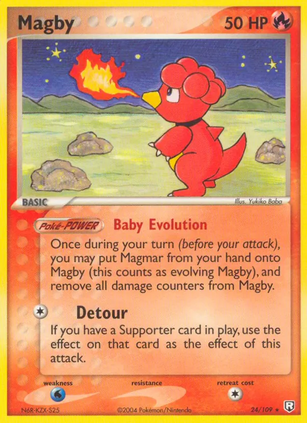 24 Magby – Team Rocket Returns