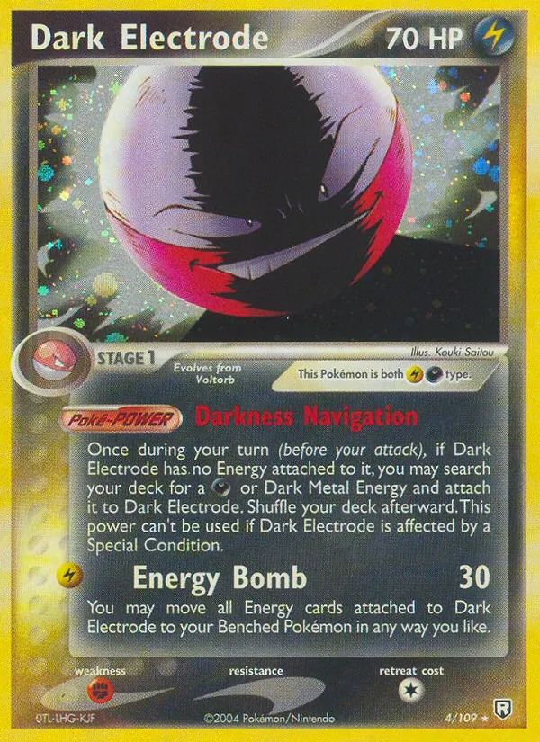 4 Dark Electrode – Team Rocket Returns