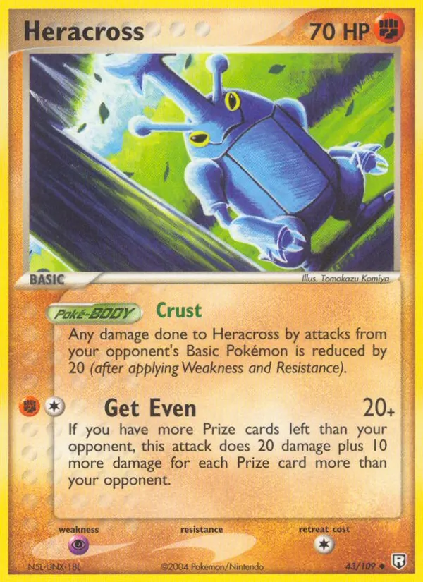 43 Heracross – Team Rocket Returns