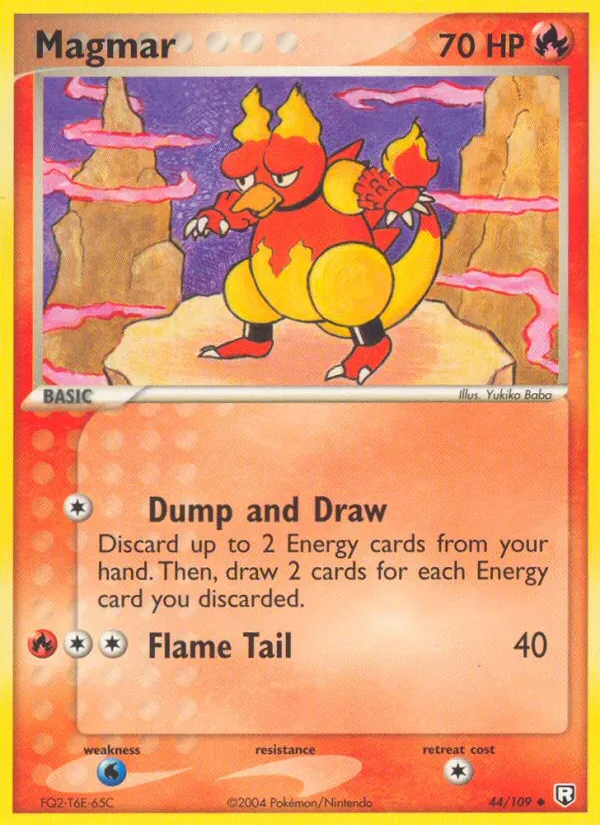 44 Magmar – Team Rocket Returns