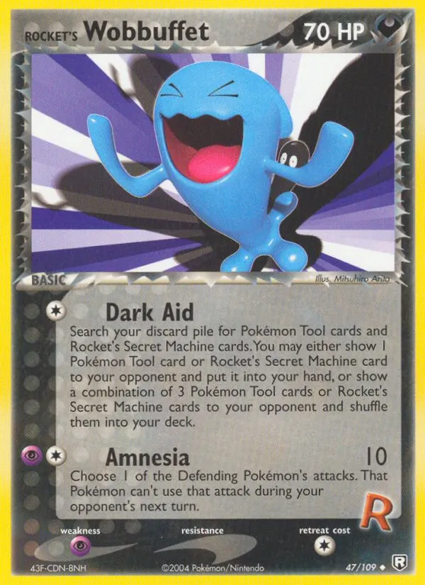 47 Rocket's Wobbuffet – Team Rocket Returns