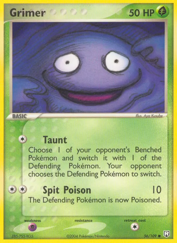 56 Grimer – Team Rocket Returns