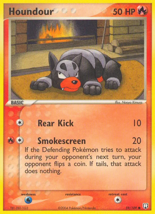 59 Houndour – Team Rocket Returns