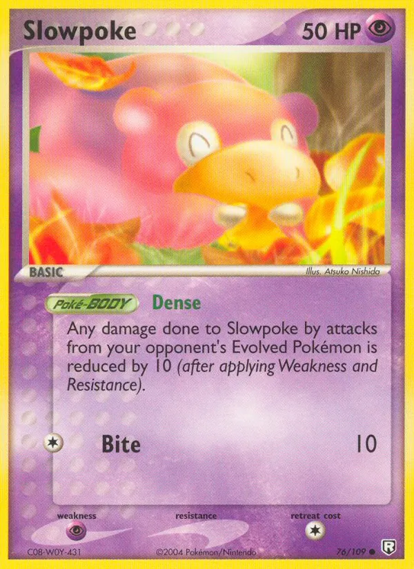76 Slowpoke – Team Rocket Returns