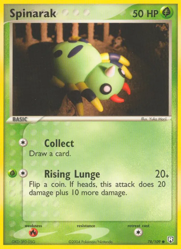 78 Spinarak – Team Rocket Returns