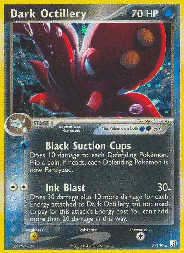8 Dark Octillery – Team Rocket Returns