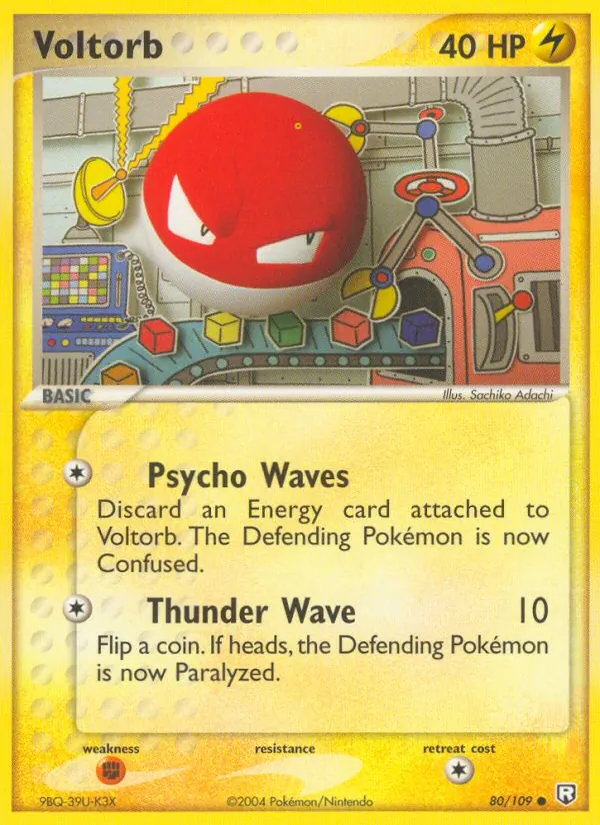 80 Voltorb – Team Rocket Returns