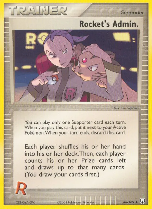 86 Rocket's Admin. – Team Rocket Returns