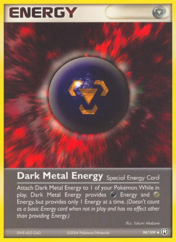 94 Dark Metal Energy – Team Rocket Returns
