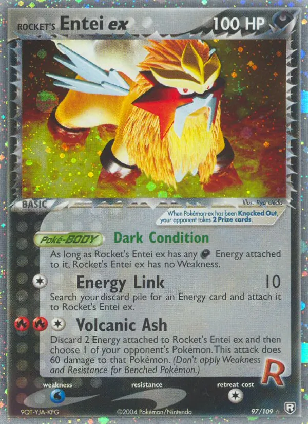 97 Rocket's Entei ex – Team Rocket Returns