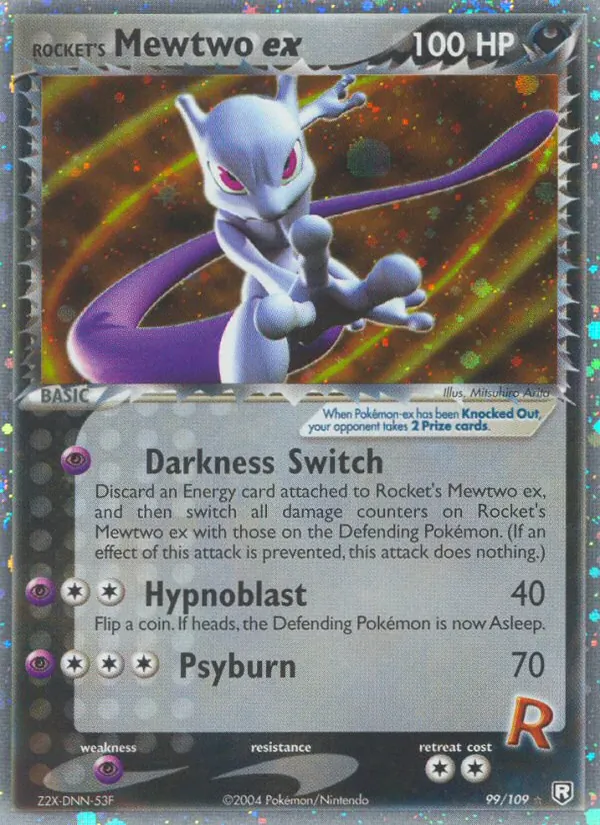 99 Rocket's Mewtwo ex – Team Rocket Returns