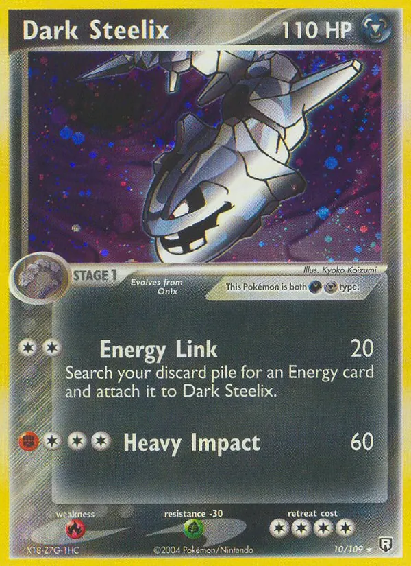 10-RH Dark Steelix – Team Rocket Returns