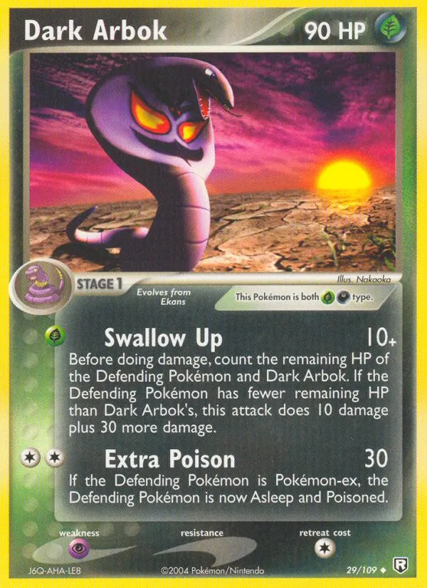 29-RH Dark Arbok – Team Rocket Returns