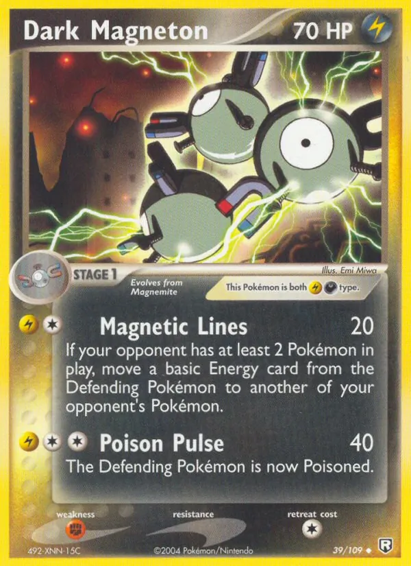 39-RH Dark Magneton – Team Rocket Returns