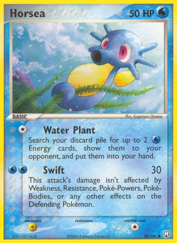 58-RH Horsea – Team Rocket Returns