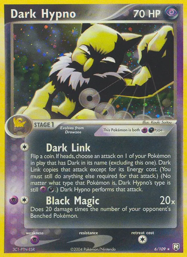 6-RH Dark Hypno – Team Rocket Returns