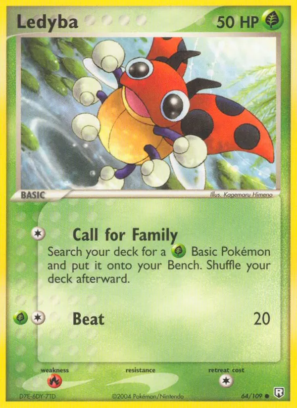 64-RH Ledyba – Team Rocket Returns