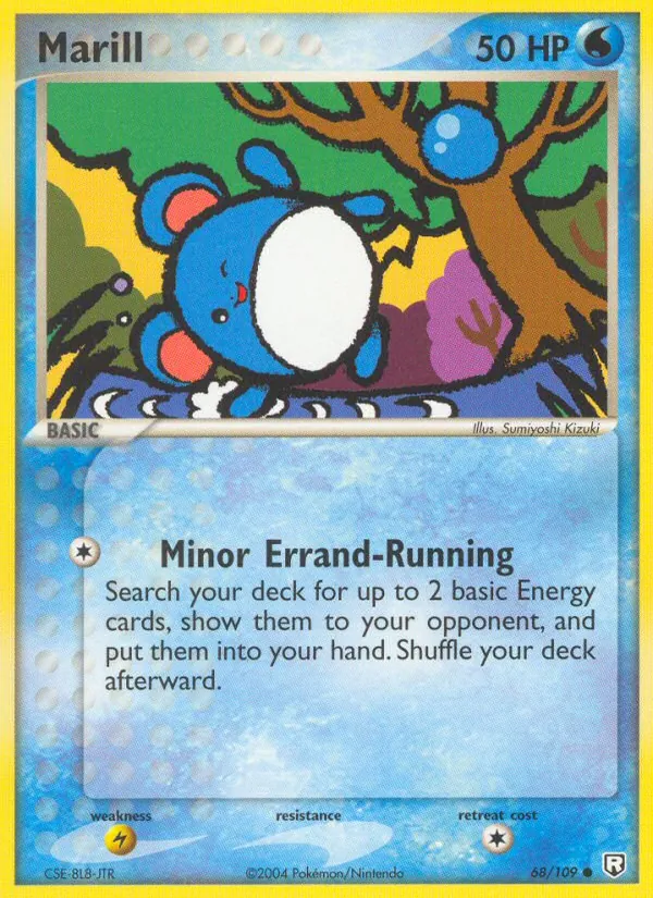 68-RH Marill – Team Rocket Returns