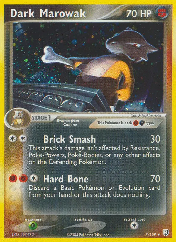 7-RH Dark Marowak – Team Rocket Returns