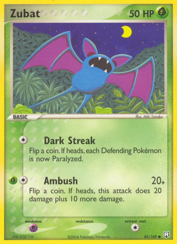 82-RH Zubat – Team Rocket Returns