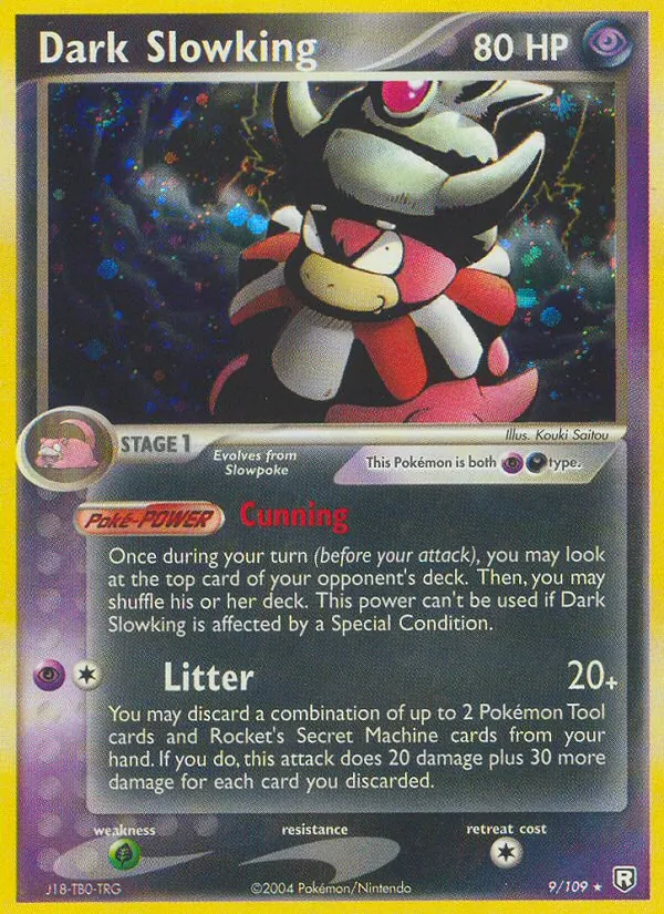 9-RH Dark Slowking – Team Rocket Returns
